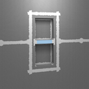 Wedi Prefabricated Durable Polystyrene Building Panel Waterproof Shower Niche, 16 Inch x 22 Inch, with Adjustable Removable Shower Shelf, for Tiled Shower Surrounds, US3000007