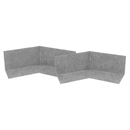 Ardex TLT 707 Modified Polyethylene Preformed Shower Waterproofing Membrane Outside Corners, 5 Mil Thick, With a Non-woven Polypropylene, 135 Degree, for Ceramic Tile Flooring Underlayment, 40061