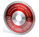 Montolit TCS-R Red Line Turbo Diamond Porcelain Cutting Blade with Reinforced Core for Dry and Wet Use on Angle Grinders – Ultra-Thin 1.4 mm Professional Tile Blade for Precision Chip-Free Cuts