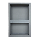 Ardex TLT 502 Prefabricated Vapor-resistant Lightweight XPS Foam Waterproof Shower Niche, with Alkali Resistant Fiberglass Mesh, Adjustable Shower Shelf, for Tiled Shower Surrounds, 16 Inch x 22 Inch