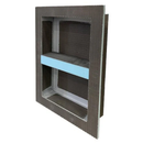 Wedi Prefabricated Durable Polystyrene Building Panel Waterproof Shower Niche, 16 Inch x 32 Inch, with Adjustable Removable Shower Shelf, for Tiled Shower Surrounds, US3000051