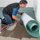 Mapei 2850905 Mapeguard UM Premium-Performance Vapor-Pressure-Equalizing Underlayment, 54 Sq Ft Roll, Waterproofing and Uncoupling Membrane, 1/8" Anti-Fracture Crack Isolation, No-Curl Translucent Floor Mat for Tile Installation