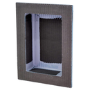 Wedi Prefabricated Durable Polystyrene Building Panel Waterproof Shower Niche, 16 Inch x 12 Inch, for Tiled Shower Surrounds, US3000004