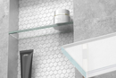 Wedi Premium Recessed Prefabricated Shower Niche Glass Shelf, 11 7/8" x 3 1/2" (30.16 cm x 8.89 cm), Shower Accessory for Use in Showers, Bathrooms