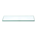 Prova TT8810GSS12 Niche Prefabricated Adjustable Glass Shelf,  7/16" x 3-3/8" x 12", Shower Accessory for Use in Showers, Bathrooms, and Kitchen Backsplashes