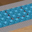 Mapei Mapeheat Electric Radiant Floor Heating Cable for Interior Underfloor Warming for Installing Heating Membrane