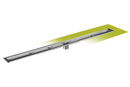 Profilitec Showertec Linear Drain Channel Body with Center Outlet and Integrated Waterproofing Flange for Tile Showers, Floor-Level Wet Rooms and Modern Bathroom Systems