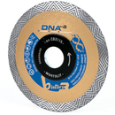 Montolit CBX100IN DNA Diamond Porcelain Cutting Blade with X-LOCK Continuous Rim Technology for Porcelain, Marble, Granite and Slim Slab Tile Cutting Applications - 4 Inch Professional Diamond Blade