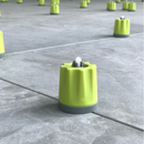 Profilitec Leveltec Tile Installation System Reusable Leveling Caps for Tile and Stone Flooring, Professional Tile Leveling and Spacing Solution, Durable Reusable Caps for Ceramic, Porcelain, and Natural Stone Installations, 50-Piece Set