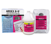 ARDEX 8+9, Rapid Waterproofing and Crack Isolation, Compound Kit, Solvent-Free, Cement-based Membrane, for Commercial and Residential Bathrooms, 1 gal + 9 lb, White (24796)