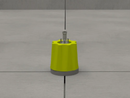 Profilitec Leveltec Tile Installation System Reusable Leveling Caps for Tile and Stone Flooring, Professional Tile Leveling and Spacing Solution, Durable Reusable Caps for Ceramic, Porcelain, and Natural Stone Installations, 50-Piece Set