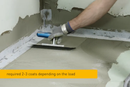 Kiesel Servoflex DMS 1 K Plus SuperTec Flexible, Single Component, Self-Curing, Cementitious Waterproofing Membrane, 15 Kg, Flooring Underlayment for Indoor and Outdoor Walls and Floors, Gray, 80177