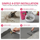 ARDEX 8+9, Rapid Waterproofing and Crack Isolation, Compound Kit, Solvent-Free, Cement-based Membrane, for Commercial and Residential Bathrooms 3 Gal + 27 Lbs, White