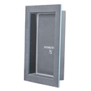 Prova TT8801NCH24 Prefabricated Durable Polystyrene Building Panel Waterproof Shower Niche, 24 Inch x 16 Inch, with Adjustable Safety Glass Shelf for Tiled Shower Surrounds, Bathrooms And Kitchen