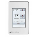 Bardalas Smart Touchscreen Programmable Radiant Floor Heating Thermostat with Large Backlit LCD Display, Dual Voltage 120/240V, Energy Monitoring and Integrated GFCI Safety Protection