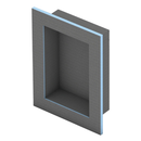 Wedi Prefabricated Durable Polystyrene Building Panel Waterproof Shower Niche, 16 Inch x 12 Inch, for Tiled Shower Surrounds, US3000004
