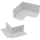 Superseal Modified Polyethylene Preformed Shower Waterproofing Membrane Outside Corners, 5 Mil Thick, with a Non-Woven Polypropylene, 90 Degree, 2 Pcs Pack for Ceramic Tile Flooring Underlayment