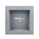 Prova TT8800NCH16 Prefabricated Durable Polystyrene Building Panel Waterproof Shower Niche, 16 Inch x 16 Inch, for Tiled Shower Surrounds, Bathrooms And Kitchen