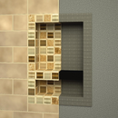 Wedi Prefabricated Durable Polystyrene Building Panel Waterproof Shower Niche, 16 Inch x 22 Inch, with Adjustable Removable Shower Shelf, for Tiled Shower Surrounds, US3000007