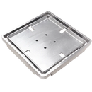 Wedi Shower Drain Cover, Grate Assembly, 3-3/4"x3-3/4" Stainless Steel Adjustable Tile-Ready Drain Cover with Frame for Prefabricated Shower Bases and Waterproof Shower Systems
