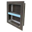 Wedi Prefabricated Durable Polystyrene Building Panel Waterproof Shower Niche, 16 Inch x 22 Inch, with Adjustable Removable Shower Shelf, for Tiled Shower Surrounds, US3000007