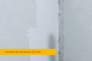 Kiesel Okamul DF 14 Kg Elastic Polymer Based Anti-Fracture Flexible Liquid Waterproofing Membrane System for Installation Under Ceramic Tiles on Interior Walls or Bathroom and Shower Floor, 80203
