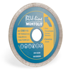 Montolit Blue Line CSE Diamond Porcelain Cutting Blade for Ceramic, Porcelain & Stoneware – Ultra-Thin Continuous Rim Tile Saw Blade for Wet & Dry Cutting