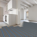 SunTouch HeatMatrix Uncoupling Anti-Fracture Membrane Mat for WarmWire Heating Systems, One-Ply Non-Woven Fleece Underlayment, for Ceramic Tile and Stone Tile, 161 Sq Ft, Gray