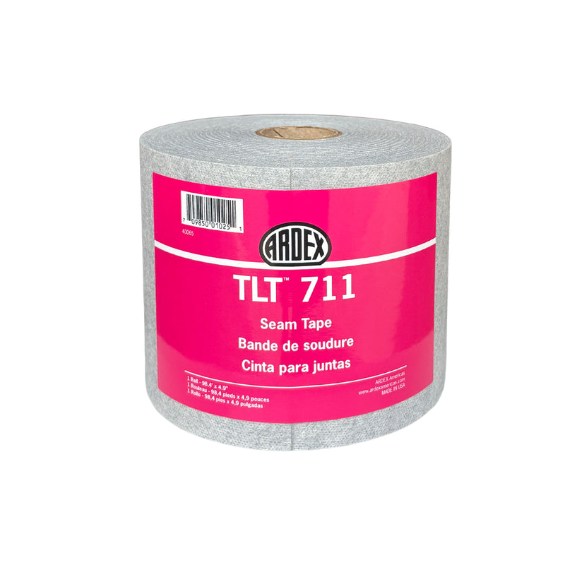 Ardex TLT 711 Lightweight Polyethylene Vapor Retardant Waterproofing Membrane Seam Tape Roll 98.4 Ft x 4.9 In, Band for Stone Ceramic Tile Application in Bathroom, Shower Flooring Underlayment