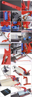 Montolit Masterpiuma P3 Manual Tile Cutter For Large Format Tiles, 44 cm (17"), 44P3