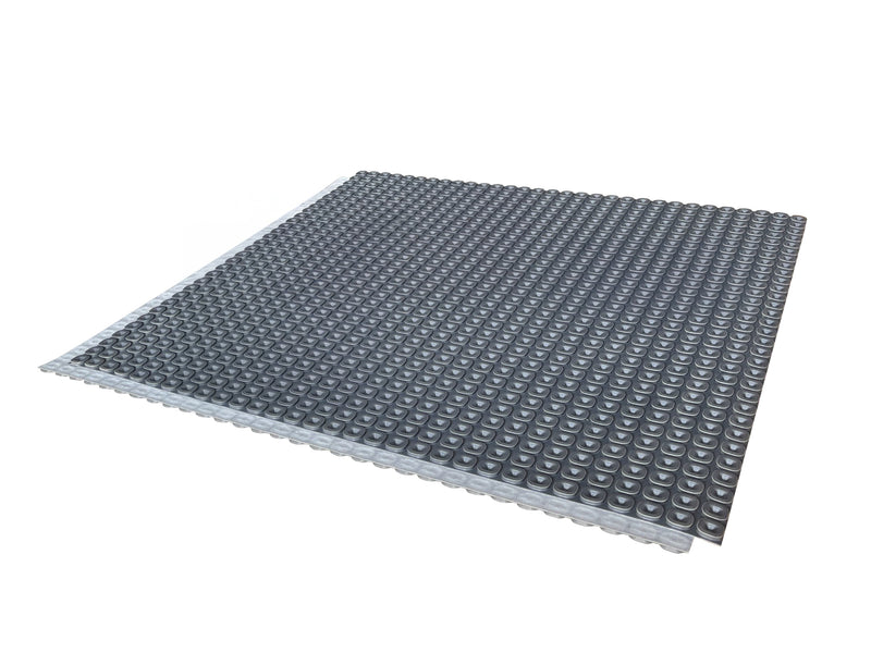 Chemelex NuHeat Uncoupling Membrane 10.6 Sq Ft Sheet (39 in x 39 in) Non-Woven Polypropylene Heating Pad, Waterproof Anti-Fracture Floor Underlayment for Heating Systems