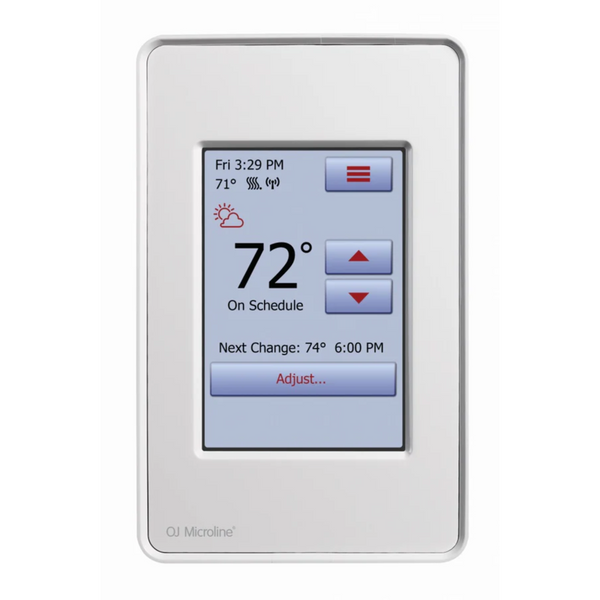 OJ Microline Radiant Floor Heating Thermostat WiFi Programmable UWG4-4999