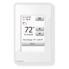 OJ Microline Radiant Floor Heating WiFi Programmable Touchscreen Thermostat For Home, with Bluetooth, Floor Temperature Sensor, Built-in GFCI, for Indoor Underfloor Radiant Heating System UWG4-4999