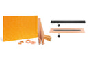 All-in-one Waterproof Linear Shower Kit with 36"x72" Off-set Tray, Drain, and Grate