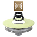 Profilitec Showertec Drain Grate Assembly Kit with 2" Flange