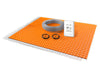 All-in-one Electric Radiant Floor Heating Kit with Peel & Stick Uncoupling Membrane, WiFi Smart Thermostat, Heating Cable