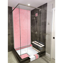 Prova 32" x 60" Shower Pan (Shower Tray) Waterproofing Board Assembly Kit with Drain, Prefabricated Tile Shower Base for Bathroom Renovation, Walk-In Showers, Easy Installation
