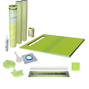 Profilitec Waterproof Linear Shower Kit: 36"x66" Off-Set Shower Pan, Center Drain and Cover