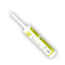 Profilitec Fixxtec Multipurpose Waterproofing Adhesive Sealant for Shower, Tile, Bathroom, and Outdoor Use, Flexible High-Bond Silicone, 10 oz (290 ml) Cartridge