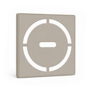 Schluter Systems Kerdi 4 Inch Square Grate Assembly – Stainless Steel Shower Drain Cover, Ideal for Bathroom or Wet Rooms