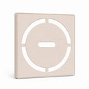 Schluter Systems Kerdi 4 Inch Square Grate Assembly – Stainless Steel Shower Drain Cover, Ideal for Bathroom or Wet Rooms