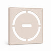 Schluter Systems KERDI 4 Inch Square Grate Assembly – Stainless Steel Shower Drain Cover, Ideal for Bathroom or Wet Rooms