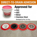 Custom BLDG Products RedGard Anti-Fracture, Quick Dry, Waterproofing and Crack Prevention Liquid Rubber Membrane LQWAF1-2, 1-Gallon (128 Fl Oz), Adhesive for Indoor and Outdoor Use