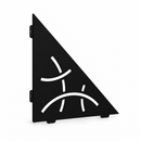 Schluter Systems KERDI Triangular Corner SHELF-E Design in All Styles and Colors