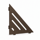Schluter Systems KERDI Triangular Corner SHELF-E Design in All Styles and Colors