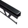 Profilitec Tile Edge Protection Profile Trim, 10-Piece Pack, 8 Ft Length, Metal Tile Edging for Wall and Floor Tile Finishing