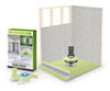 Profilitec Showertec Advanced Waterproof Shower Kit with Prefabricated Sloped Shower Tray, Drain Kit with Grate Assembly, STBO122X81 Lightweight Vapor-Tight Shower Wall Boards