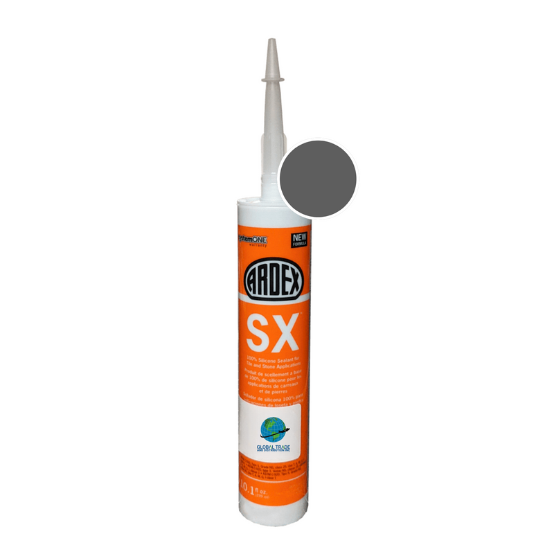 Ardex SX Silicone Sealant for Tile & Stone, High Bond Strength Adhesive, 10.1 oz