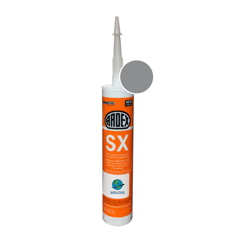 Ardex SX Silicone Sealant for Tile & Stone, High Bond Strength Adhesive, 10.1 oz