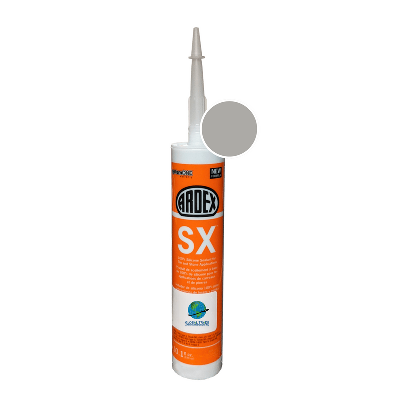 Ardex SX Silicone Sealant for Tile & Stone, High Bond Strength Adhesive, 10.1 oz